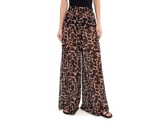 Show me your Mumu Jet Setter Pants Womens Clothing Tortoise Shell : 2XL, Polyester