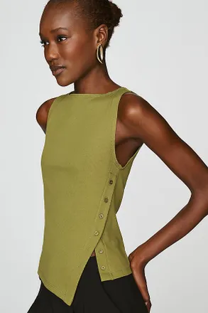 Reformation Hudson Sleeveless Knit Top