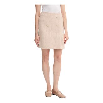 Joop Falda corta de lana - Skirts - Mujer - Beige - XS