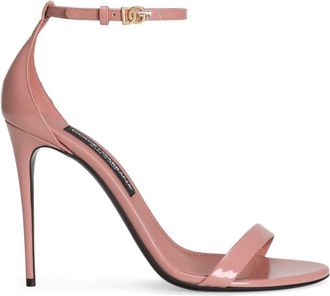 Dolce & Gabbana Sandali DNA in pelle 105mm - Rosa