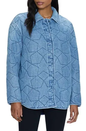 Pistola Denim Alyssa Denim Jacket in Marmont Star at Nordstrom, Size Large