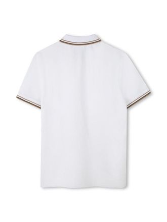 HUGO BOSS Cotton Polo Shirt - White