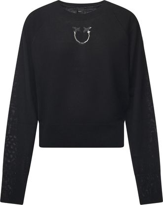 Pinko Wool Logo Sweater