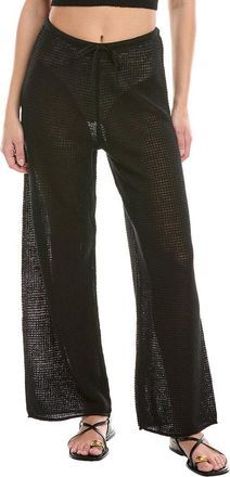 Onia Knit Drawstring Linen Pant