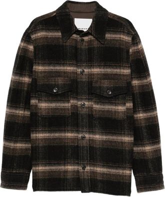 Isabel Marant Kervon Check-pattern Shirt Jacket