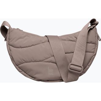 Got Bag Wavy Puffer Recycled Nylon Moon Bag in Oyster at Nordstrom