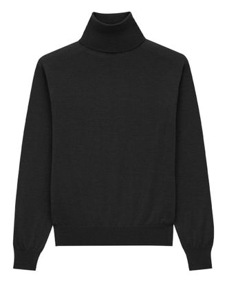 Saint Laurent Rollkragenpullover aus Kaschmir, Wolle und Seide von Saint Laurent