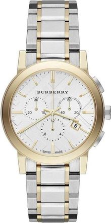 Burberry Bu 9751 Chronograph Horloge - Dames - Horloges - Grijs - ONE Size - Accessoires