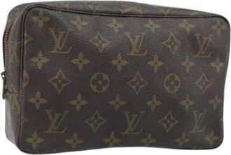 Louis Vuitton Pre-owned Clutches, female, Brown, Size: ONE SIZE Pre-owned Clutch Bag