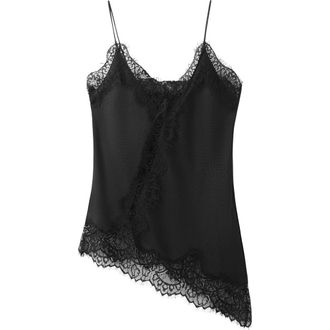Mango Tinta Lace Camisole in Black at Nordstrom, Size X-Large