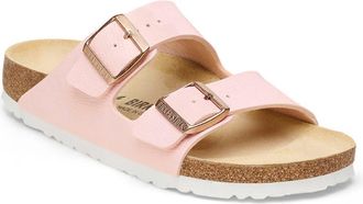 Birkenstock Womens Arizona Sandal In Lizard Rose
