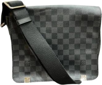 Louis Vuitton Pre-owned Vintage Cross Body Bag - Heren - Vintage Schoudertas - Zwart - ONE Size - Vintage