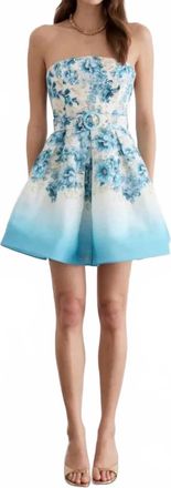 Aqua Blu Australia Indie Mini Dress In Dauphine
