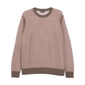 Ermenegildo Zegna Pullover - male - Zegna - Round-neck Knitwear - Pink - 2XL - Knitwear
