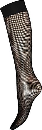 Wolford Twenties Econyl Recycled Yarn Knee Highs Knee high Womens Hose Black : SM, Nylon/Polyamide