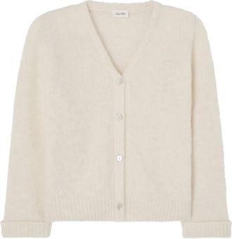 American Vintage Cardigan East con scollo a V - Toni neutri