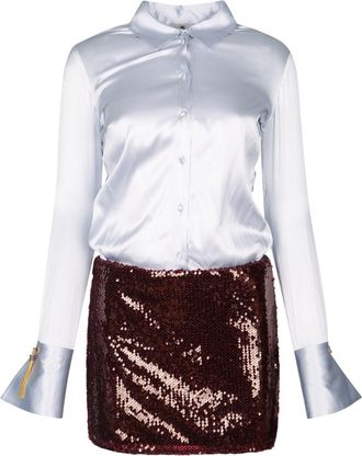 Elisabetta Franchi Abito Camicia + Mini Gonna