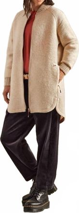 Maloja Wilden Jacket Top In Powder