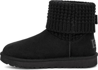 UGG (WMNS) UGG Classic Solene Mini Snow Boots Black 1113463-BLK