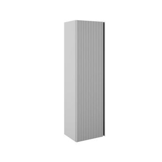 Saniclass Prime Blend Hoge Kast - 120x34.5x27.5cm - 1 deur - mat greige (grijs) - MDF