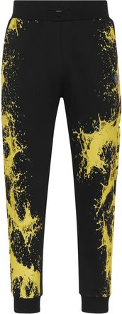 Plein Sport Joggers con stampa - Nero