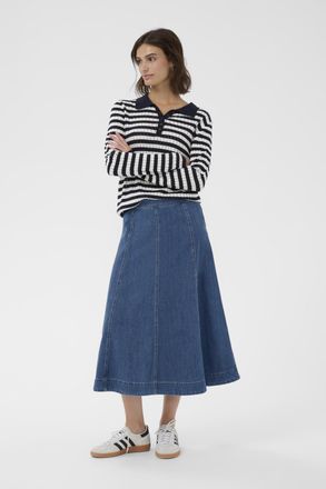 Part Two Denim rok PetrinaPW Denim rok A-shape