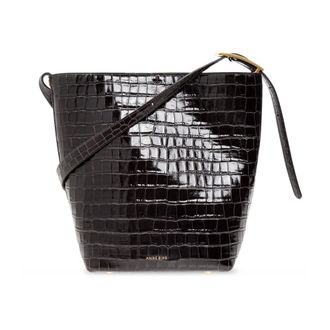 Anine Bing Elly Bag - Dames - Tassen - Bruin - Maat: ONE Size Leer