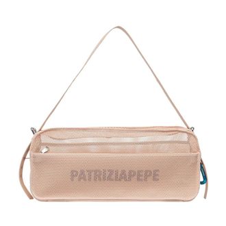 Patrizia Pepe Dames, Tassen, Beige, Maat: ONE Size Poliester