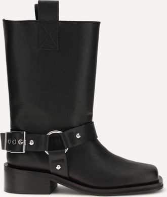 Ganni Biker Boots Female 40
