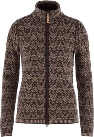 Fj&auml;llr&auml;ven Snow Cardigan Wolljacke f&uuml;r Damen | braun