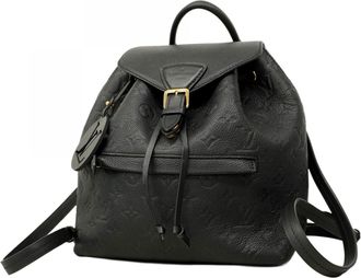 Louis Vuitton Noir Backpack (Pre-Owned)
