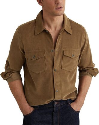 Reiss Kai Cord Overshirt Casual Shirt
