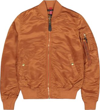 Alpha Industries Bomberjacke ALPHA INDUSTRIES MA-1 VF Light W, Damen, Gr. XS, braun (hazel braun), Obermaterial: 100% Nylon, Futter: 100% Nylon, Jacken Bomberjacke
