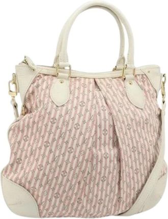 Louis Vuitton Pre-owned Monogram Mini Lin Schoudertas - Dames - Vintage Handtas - Roze - ONE Size - Leer - Vintage