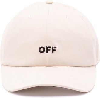 Off-white Drill Off Stamp Baseball Cap