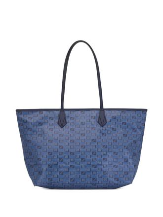 Moreau medium Saint Tropez monogram tote bag - Blue
