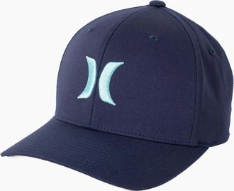 Hurley Mens Hurley Mens One & Only Curved Bill Baseball Cap - Navy - Size: L/XL