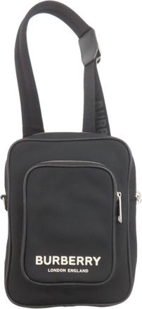 Burberry Black Nylon Sling Bag (Pre-Owned)