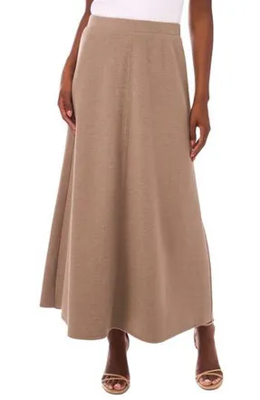 Vince Camuto A-Line Maxi Sweater Skirt in Beige at Nordstrom Rack, Size X-Large