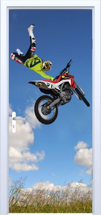 OEM Pegatina De Tela Para Puerta Motocross Jumps 747pd