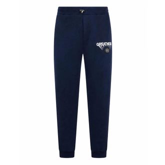 Philipp Plein Joggers de Felpa Greatness - Trousers - Hombre - Azul - 2XL