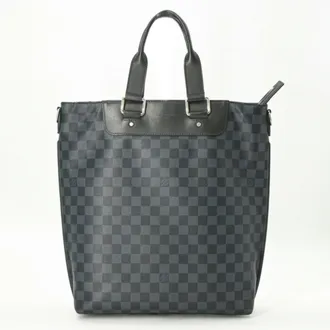 Louis Vuitton Navy Damier Graphite Tote Bag (Pre-Owned)