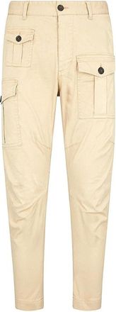 Dsquared2 Pantalone - Heren - Slim Fit Broeken - Beige - XL - Broeken