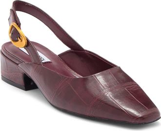 Steve Madden Diona Slingback Pump in Burgundy at Nordstrom Rack, Size 7