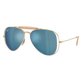 Ray-Ban The Outdoorsman - unisex - Accessoires - Geel - Maat: 58 MM