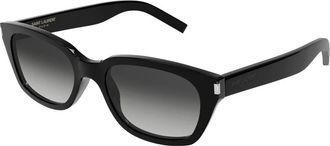 Saint Laurent Sunglasses, unisex, Black, Size: 54 MM SL 522 Sunglasses