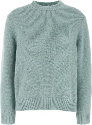 Jil Sander Maglione girocollo a maniche lunghe - Blu