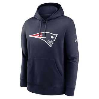 Nike New England Patriots Nike Mens NFL Pullover Hoodie in Blue | NKDK41S8K-N09
