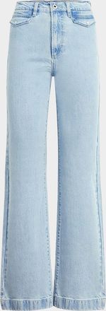 Warm The Kelly High-Rise Straight Jeans