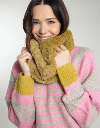 Nooki Design Womens SNUGGY SNOOD IN LIME - Green - Size: ONE